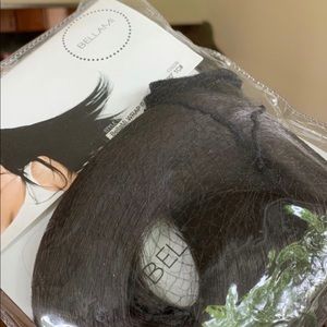 Bellami faux wrap around pony in mocha brown